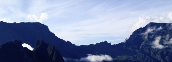 Le col du Taïbit île de la Réunion MAFATE