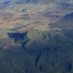 Les hauts plateaux île de la réunion vue du ciel école Fly Réunion